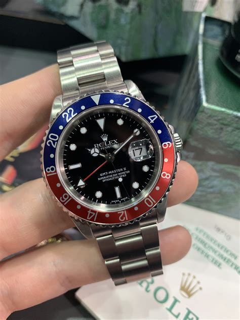 rolex gmt master 2 pepsi scatola|rolex gmt master pepsi bezel.